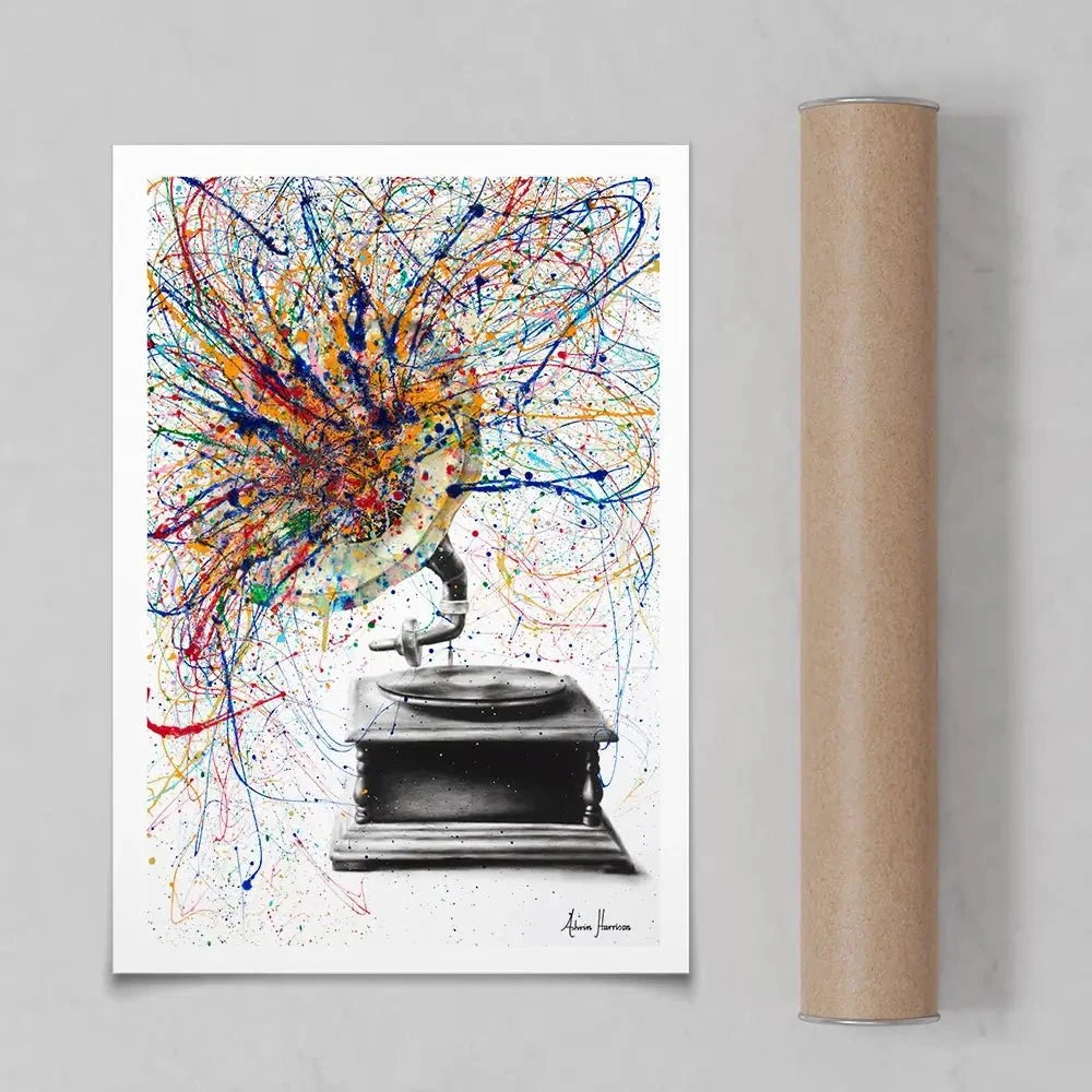 Louder Art Print Louder Art Print wall art product Ashvin Harrison