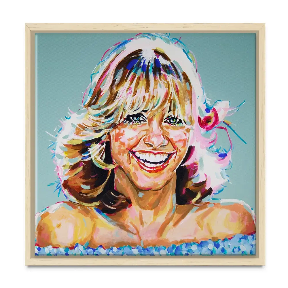 Love And Light Square Canvas Print Love And Light Square Canvas Print wall art product Juliet Stockton