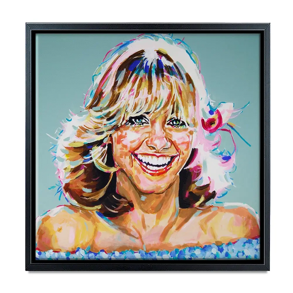 Love And Light Square Canvas Print Love And Light Square Canvas Print wall art product Juliet Stockton