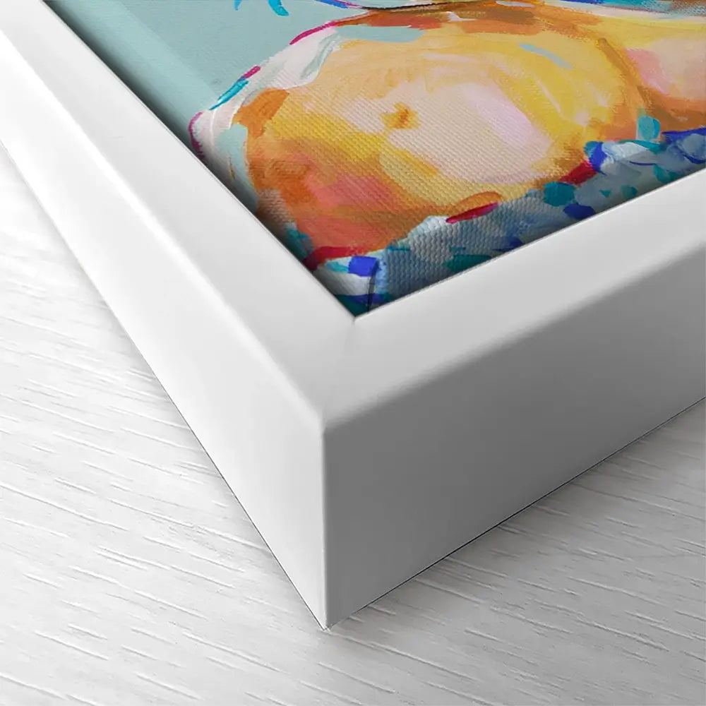 Love And Light Square Canvas Print Love And Light Square Canvas Print wall art product Juliet Stockton