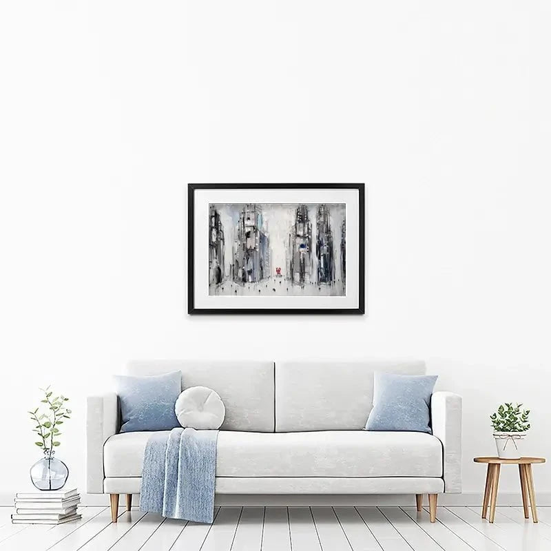 Love Framed Art Print Love Framed Art Print wall art product Ekaterina Ermilkina