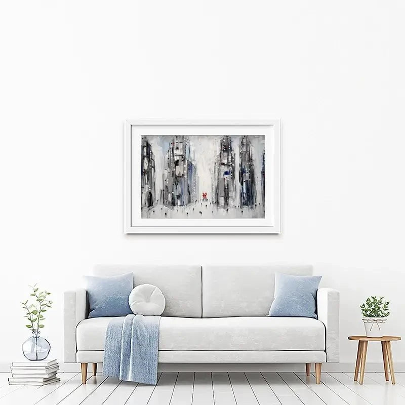 Love Framed Art Print Love Framed Art Print wall art product Ekaterina Ermilkina
