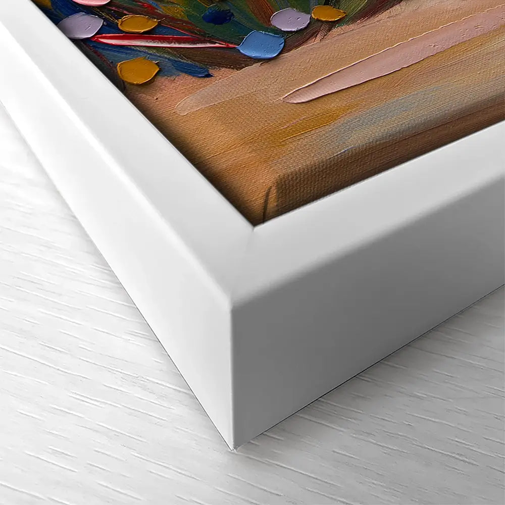 Love Garden Square Canvas Print Love Garden Square Canvas Print wall art product Ekaterina Ermilkina