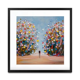 Love Garden Square Framed Art Print Love Garden Square Framed Art Print wall art product Ekaterina Ermilkina