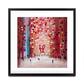 Love Is All We Need Square Framed Art Print Love Is All We Need Square Framed Art Print wall art product Ekaterina Ermilkina