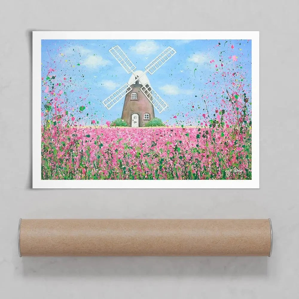 Love Is Like The Wind Art Print Love Is Like The Wind Art Print wall art product Jo Gough