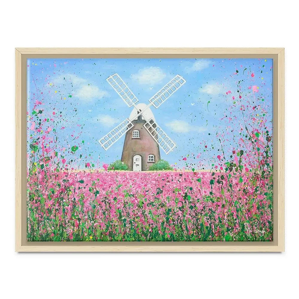 Love Is Like The Wind Canvas Print Love Is Like The Wind Canvas Print wall art product Jo Gough