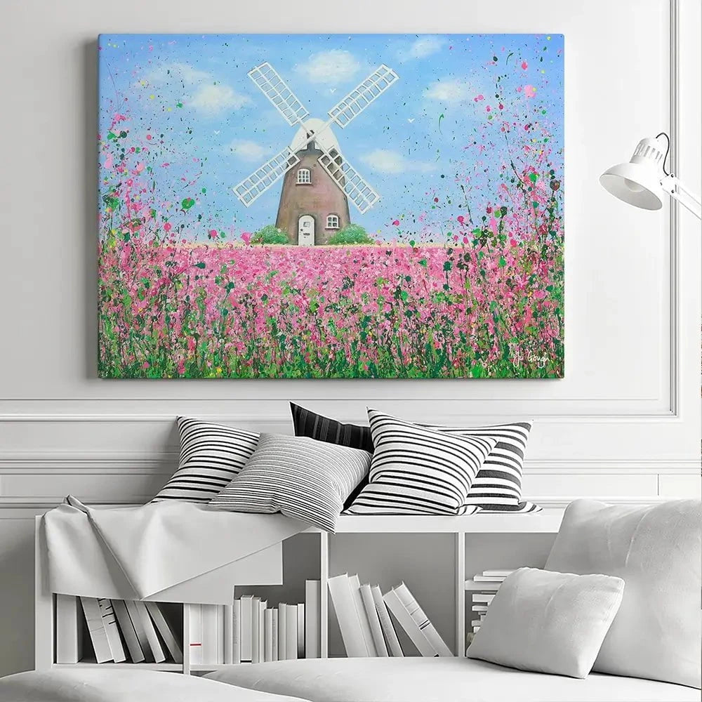 Love Is Like The Wind Canvas Print Love Is Like The Wind Canvas Print wall art product Jo Gough