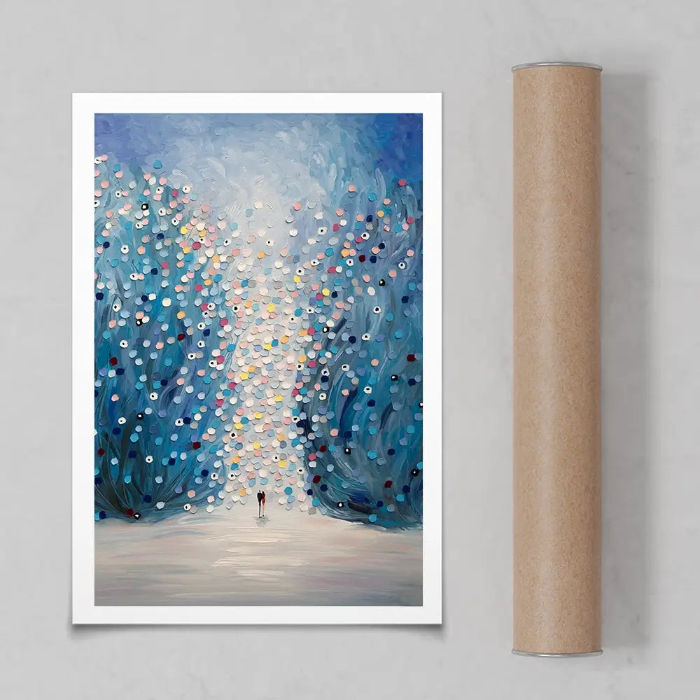 Love Loves Silence Art Print Love Loves Silence Art Print wall art product Ekaterina Ermilkina