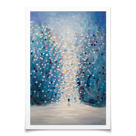 Love Loves Silence Art Print Love Loves Silence Art Print wall art product Ekaterina Ermilkina