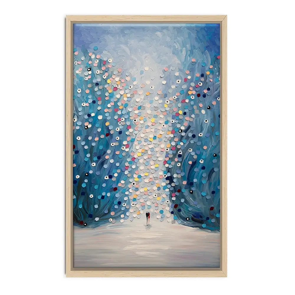 Love Loves Silence Canvas Print Love Loves Silence Canvas Print wall art product Ekaterina Ermilkina