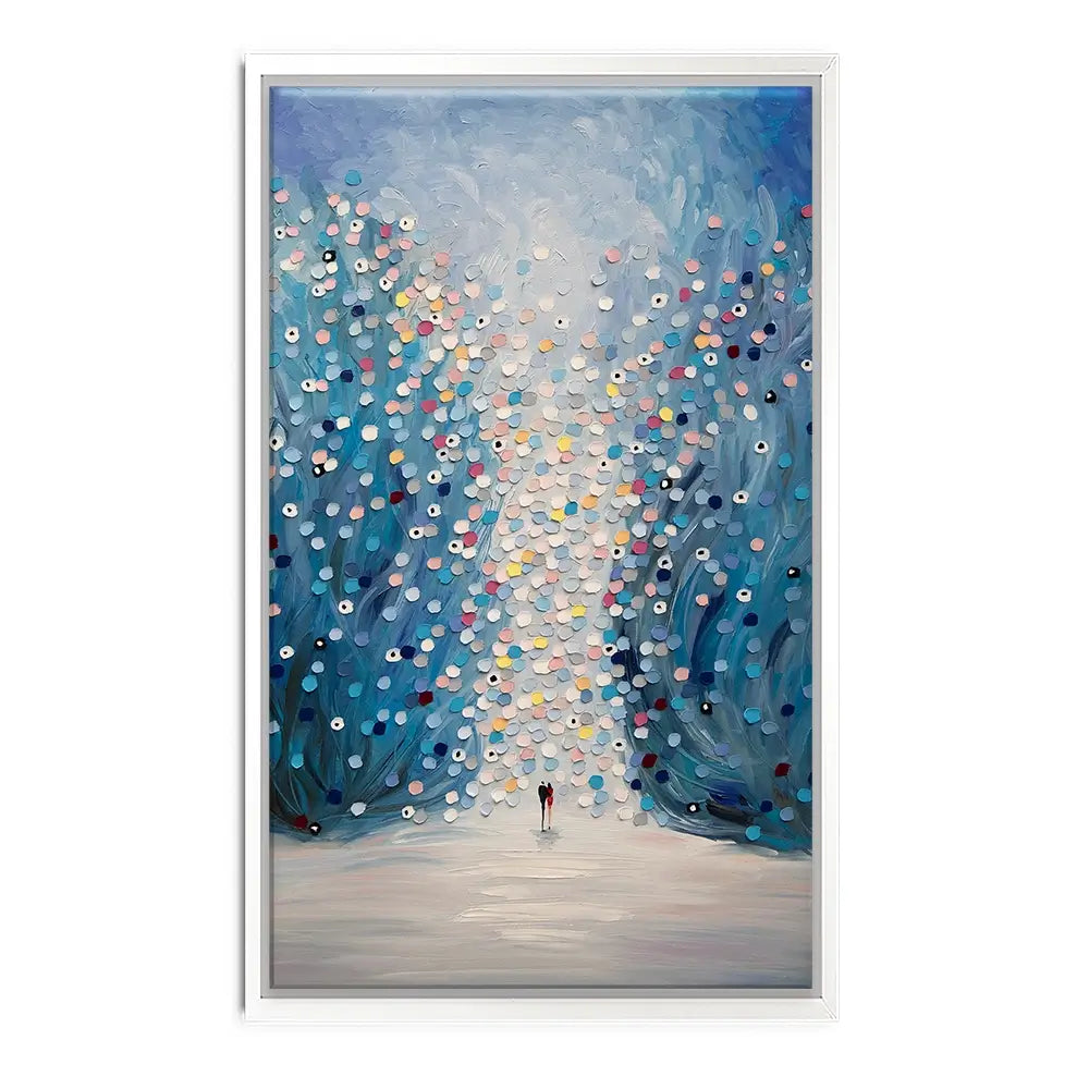 Love Loves Silence Canvas Print Love Loves Silence Canvas Print wall art product Ekaterina Ermilkina