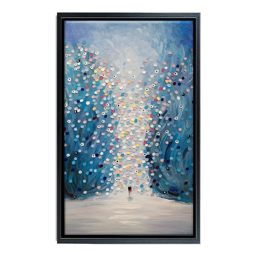 Love Loves Silence Canvas Print Love Loves Silence Canvas Print wall art product Ekaterina Ermilkina