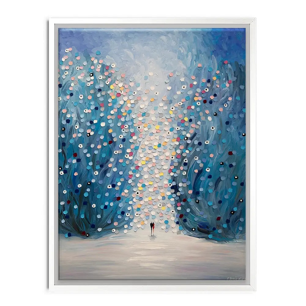 Love Loves Silence Canvas Print Love Loves Silence Canvas Print wall art product Ekaterina Ermilkina