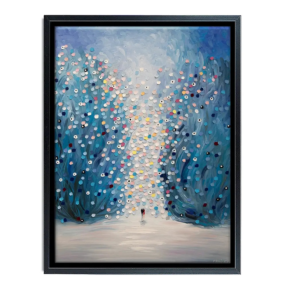 Love Loves Silence Canvas Print Love Loves Silence Canvas Print wall art product Ekaterina Ermilkina