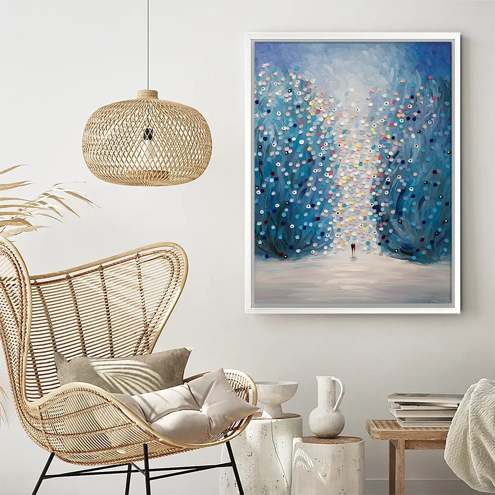 Love Loves Silence Canvas Print Love Loves Silence Canvas Print wall art product Ekaterina Ermilkina