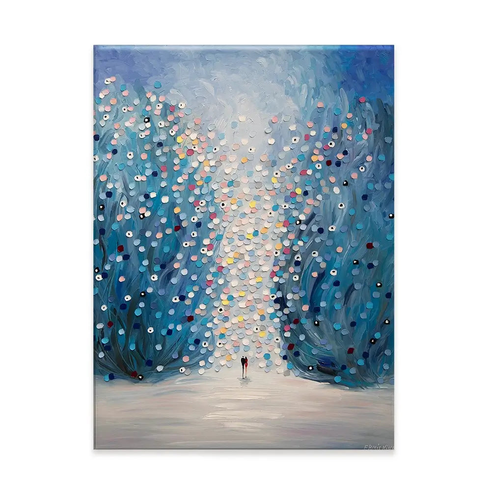 Love Loves Silence Canvas Print Love Loves Silence Canvas Print wall art product Ekaterina Ermilkina