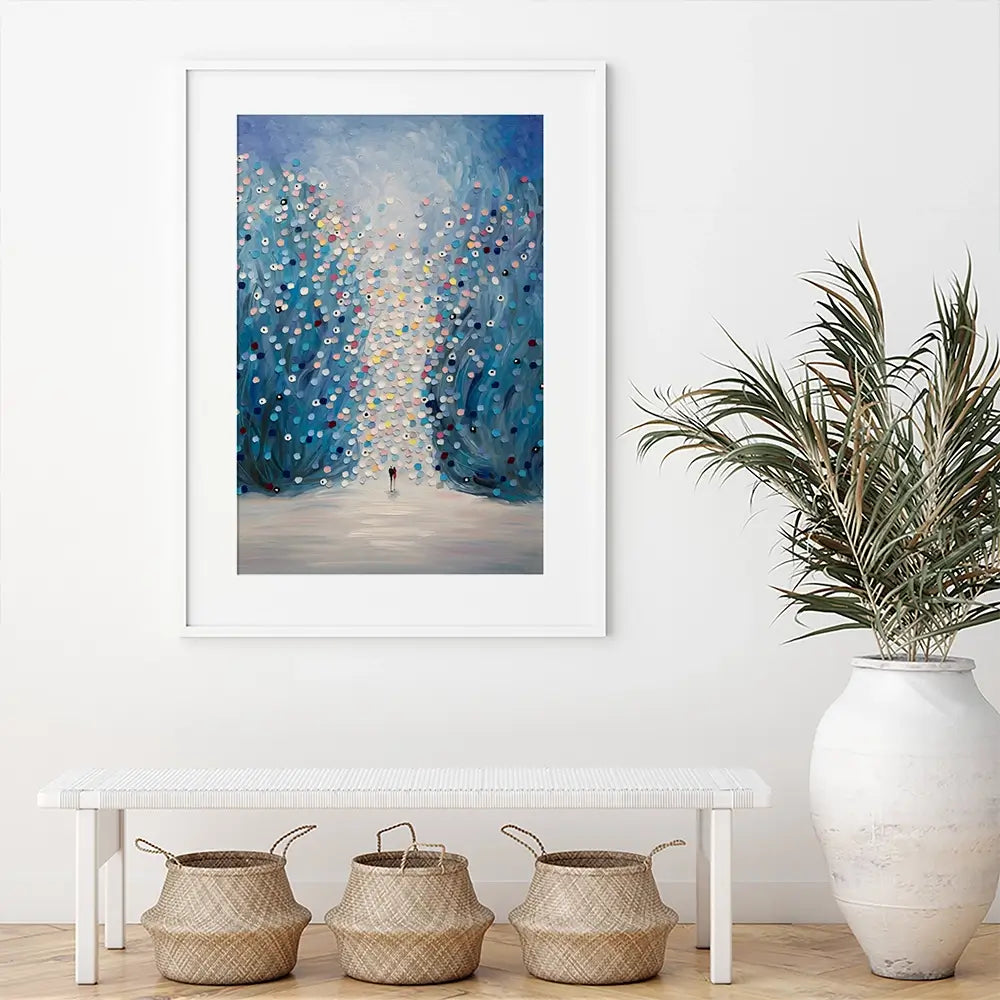 Love Loves Silence Framed Art Print Love Loves Silence Framed Art Print wall art product Ekaterina Ermilkina