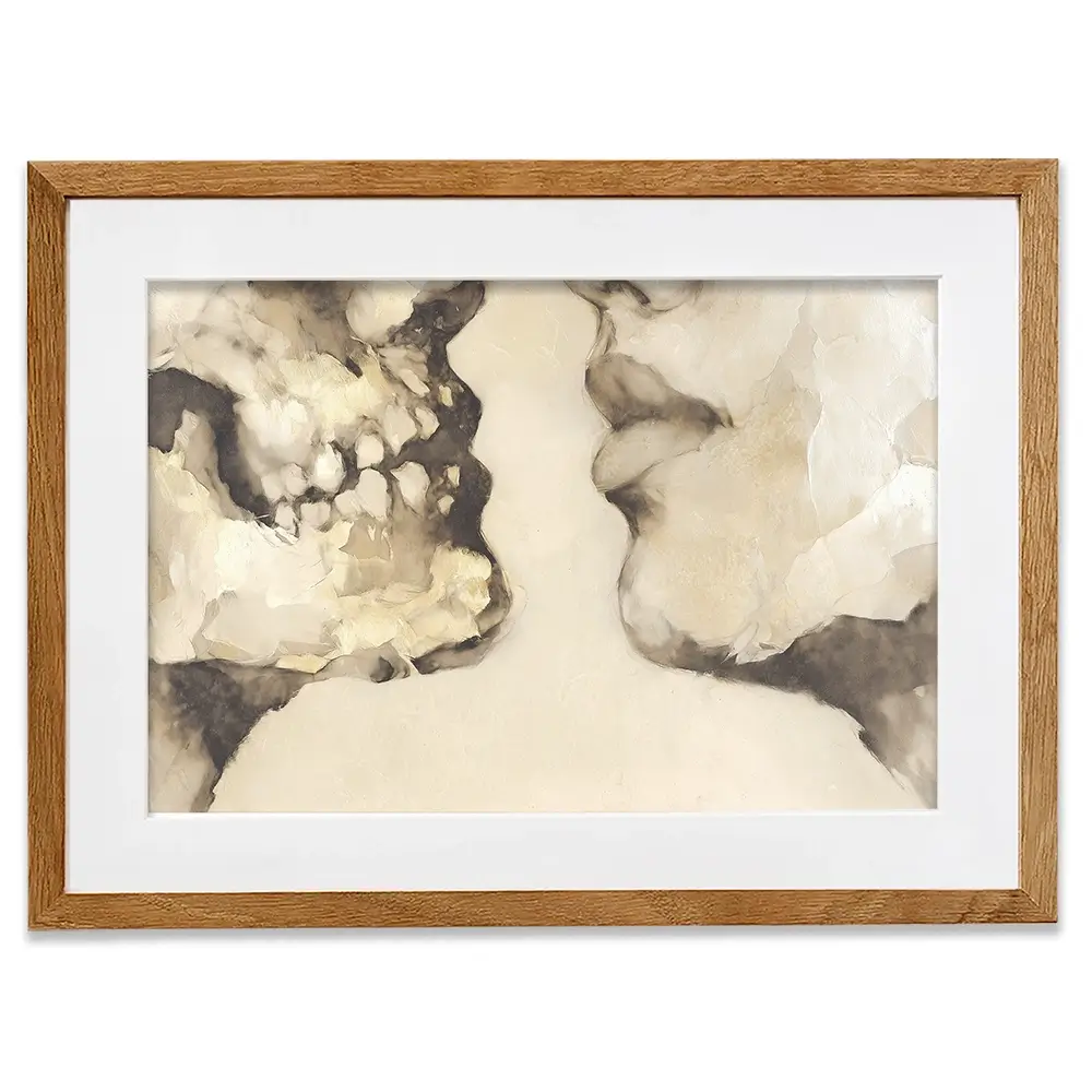 Love Me To Death Framed Art Print Love Me To Death Framed Art Print wall art product Chromatic Storm Studio
