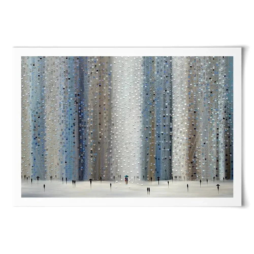 Love Rain Art Print Love Rain Art Print wall art product Ekaterina Ermilkina