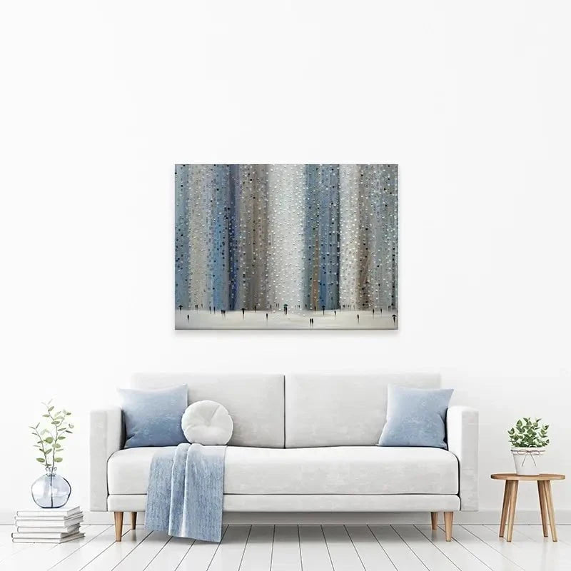 Love Rain Canvas Print Love Rain Canvas Print wall art product Ekaterina Ermilkina