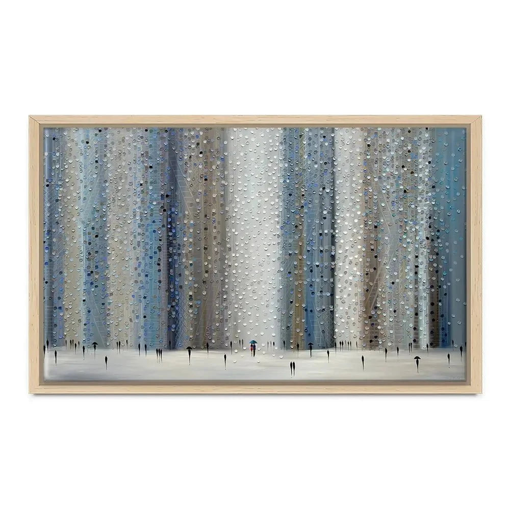 Love Rain Canvas Print Love Rain Canvas Print wall art product Ekaterina Ermilkina