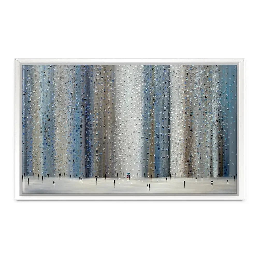 Love Rain Canvas Print Love Rain Canvas Print wall art product Ekaterina Ermilkina