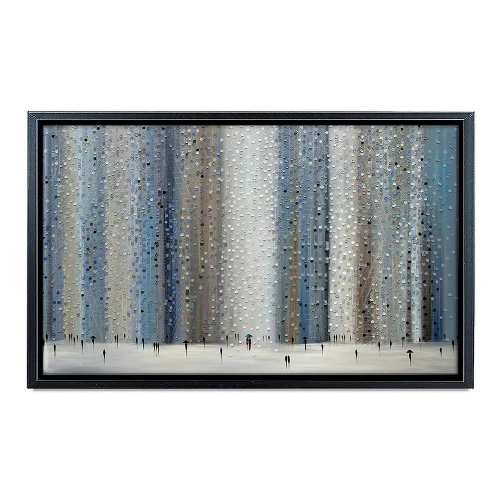 Love Rain Canvas Print Love Rain Canvas Print wall art product Ekaterina Ermilkina