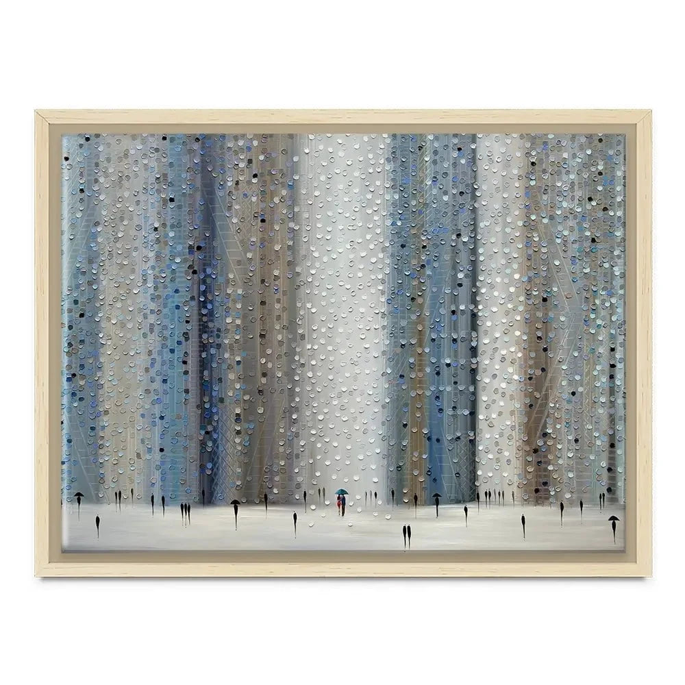 Love Rain Canvas Print Love Rain Canvas Print wall art product Ekaterina Ermilkina