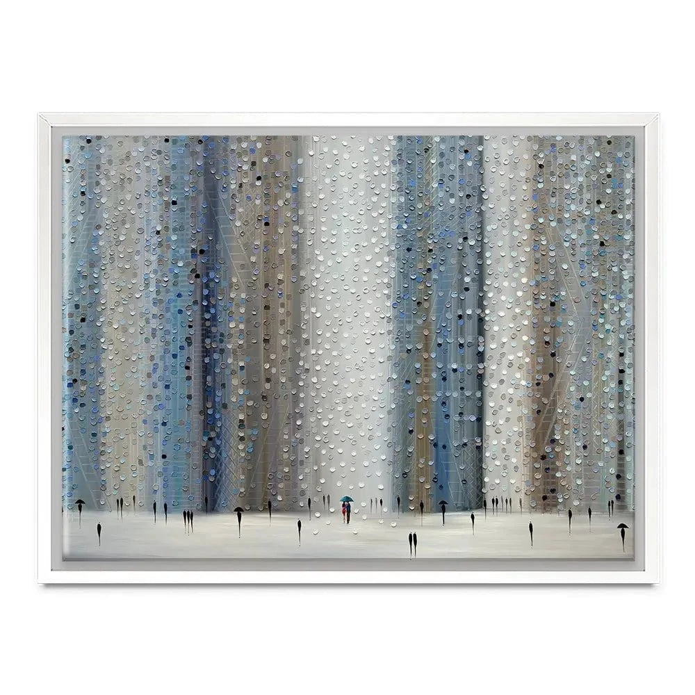 Love Rain Canvas Print Love Rain Canvas Print wall art product Ekaterina Ermilkina