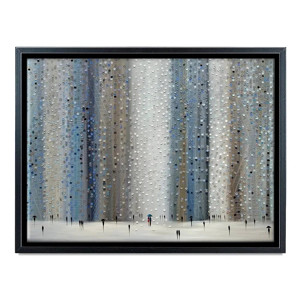 Love Rain Canvas Print Love Rain Canvas Print wall art product Ekaterina Ermilkina