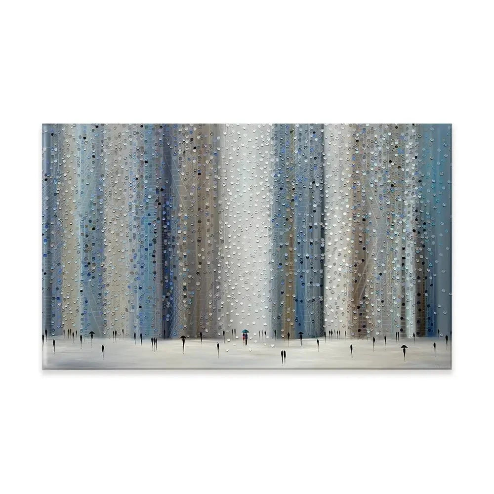 Love Rain Canvas Print Love Rain Canvas Print wall art product Ekaterina Ermilkina