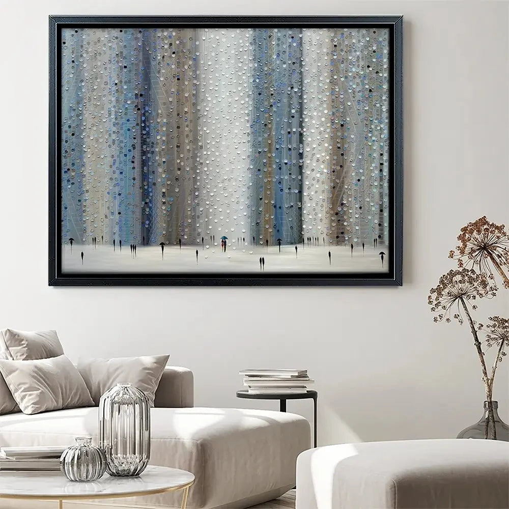 Love Rain Canvas Print Love Rain Canvas Print wall art product Ekaterina Ermilkina