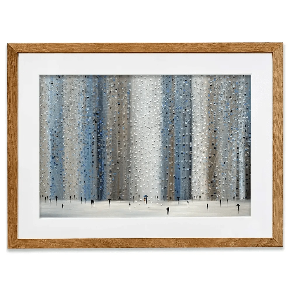 Love Rain Framed Art Print Love Rain Framed Art Print wall art product Ekaterina Ermilkina