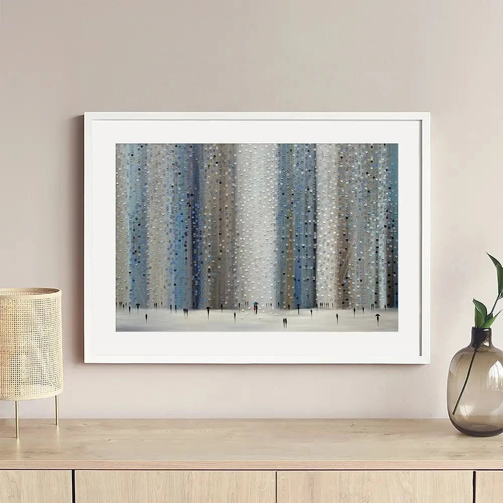 Love Rain Framed Art Print Love Rain Framed Art Print wall art product Ekaterina Ermilkina