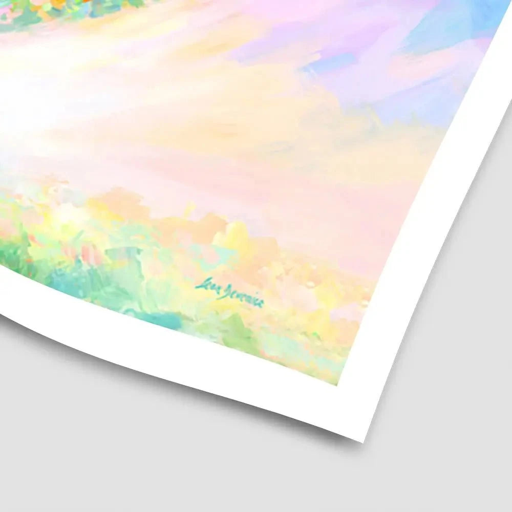 Love's Blossoming Tree Art Print Love's Blossoming Tree Art Print wall art product Leon Devenice