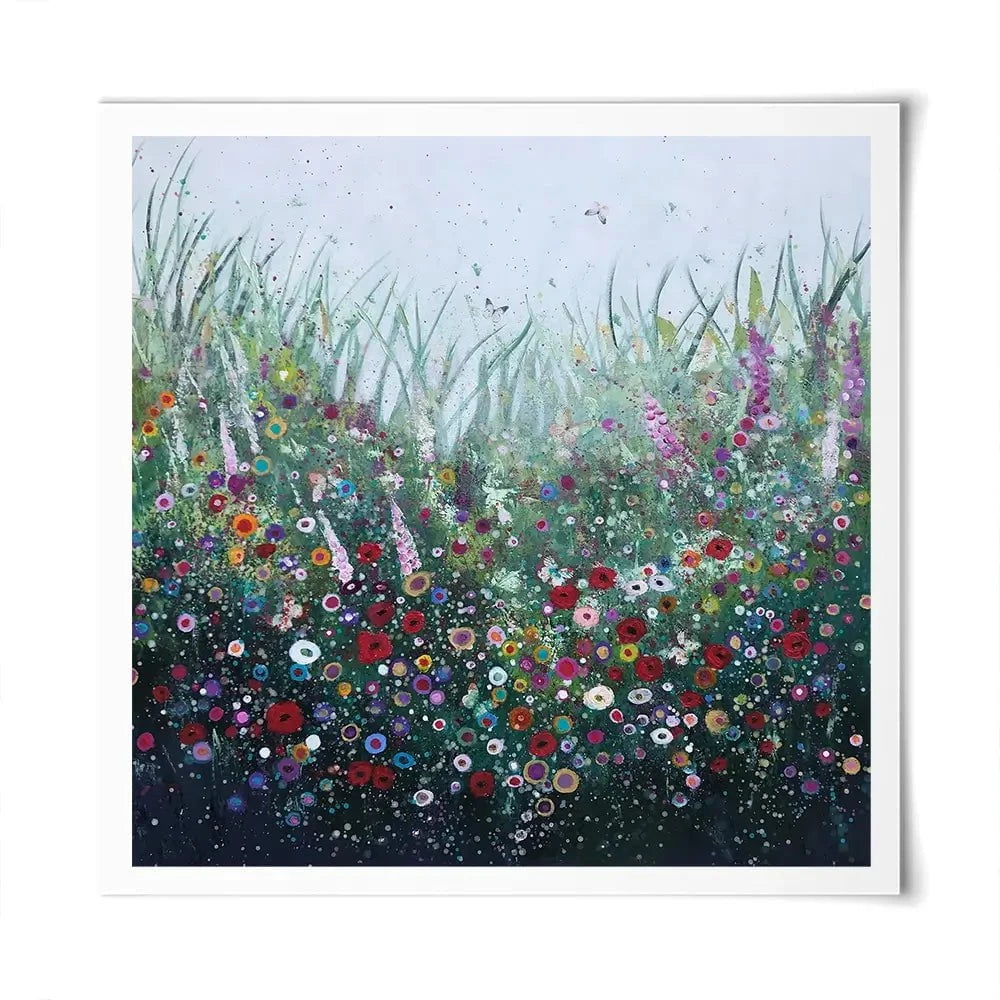 Love Song Square Art Print Love Song Square Art Print wall art product Laure Bury