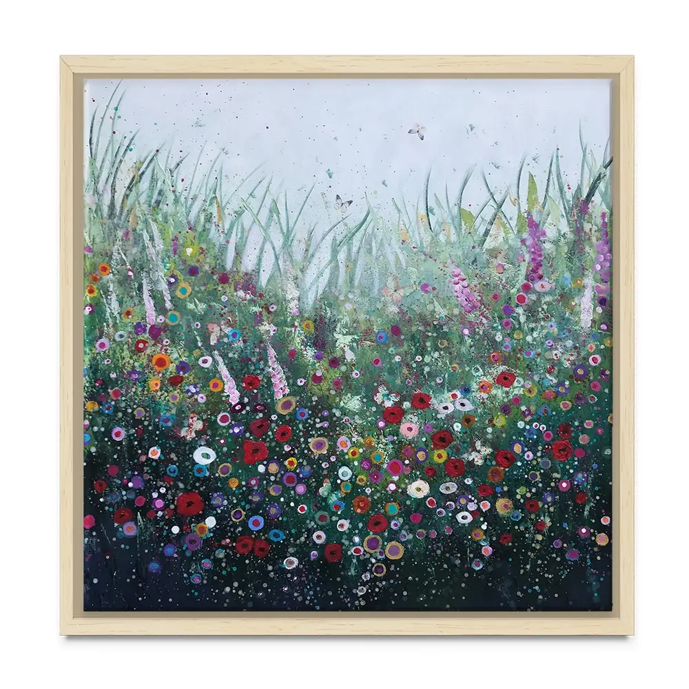 Love Song Square Canvas Print Love Song Square Canvas Print wall art product Laure Bury