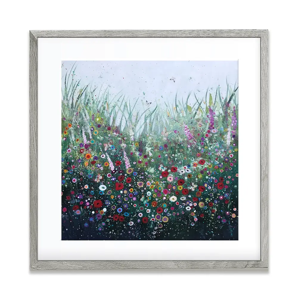 Love Song Square Framed Art Print Love Song Square Framed Art Print wall art product Laure Bury