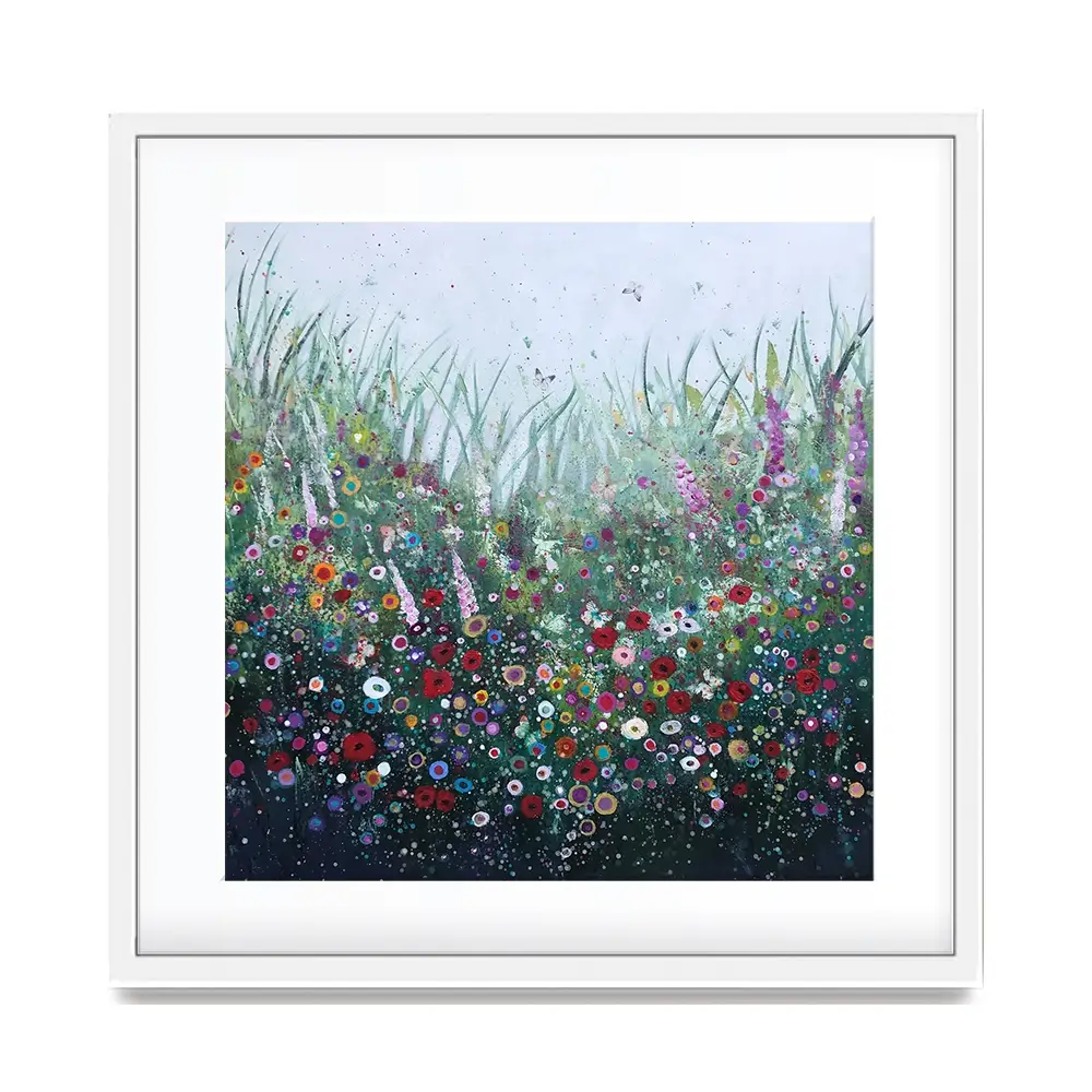 Love Song Square Framed Art Print Love Song Square Framed Art Print wall art product Laure Bury