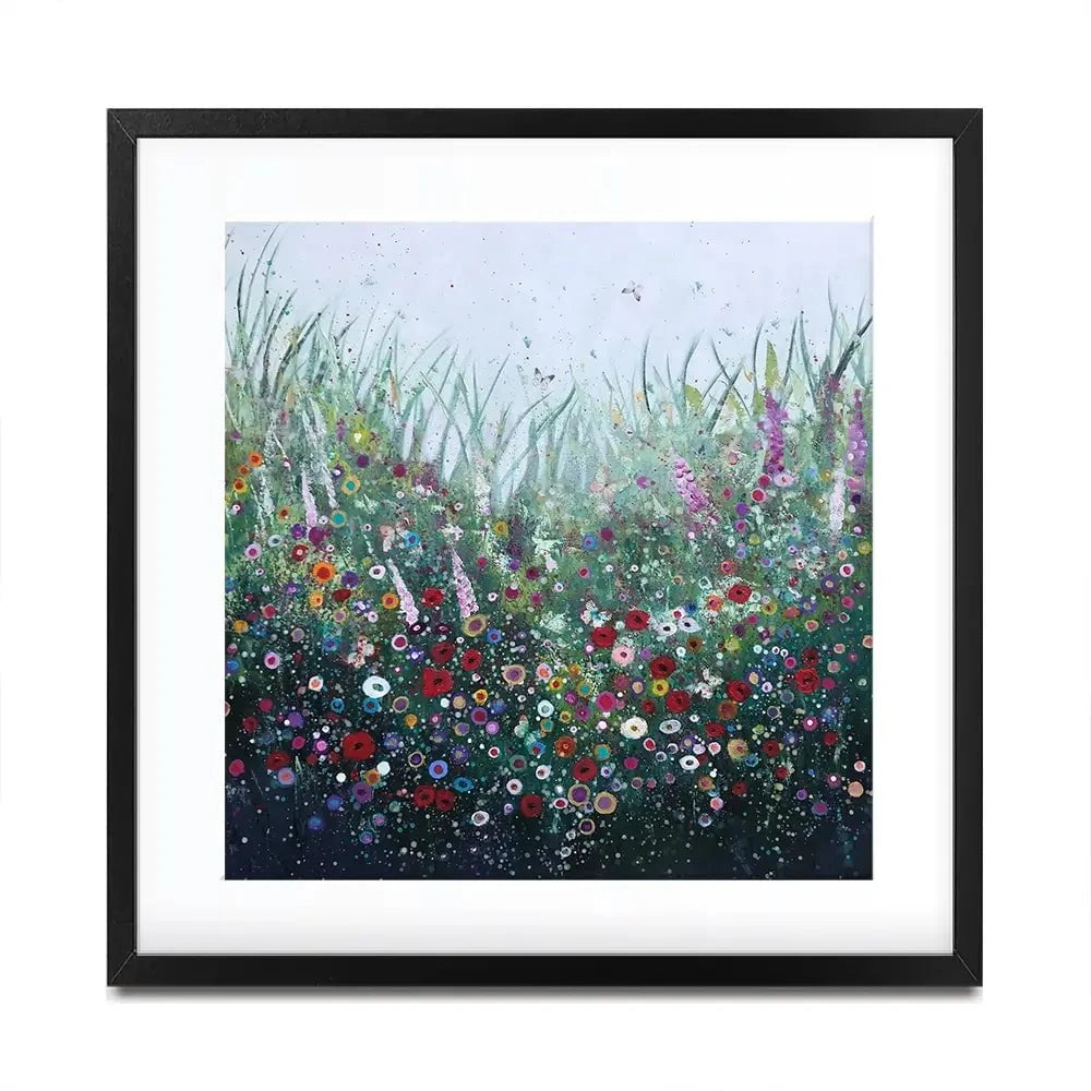 Love Song Square Framed Art Print Love Song Square Framed Art Print wall art product Laure Bury