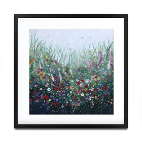 Love Song Square Framed Art Print Love Song Square Framed Art Print wall art product Laure Bury