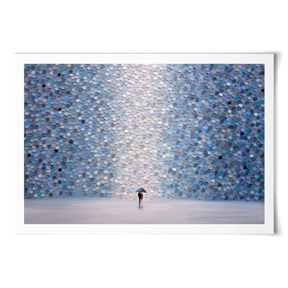 Love Under Umbrella Art Print Love Under Umbrella Art Print wall art product Ekaterina Ermilkina