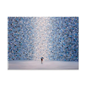 Love Under Umbrella Canvas Print Love Under Umbrella Canvas Print wall art product Ekaterina Ermilkina