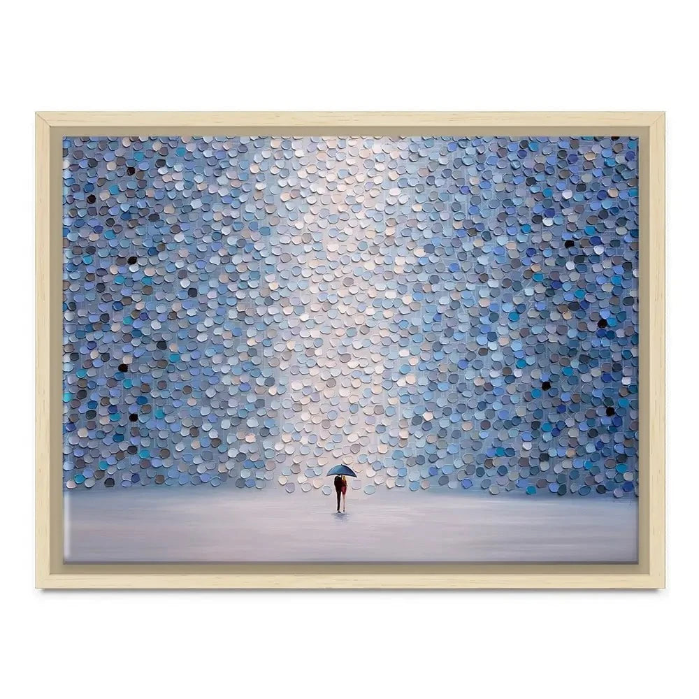 Love Under Umbrella Canvas Print Love Under Umbrella Canvas Print wall art product Ekaterina Ermilkina