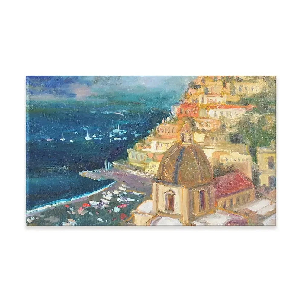 Lovely Coastal View Canvas Print Lovely Coastal View Canvas Print wall art product Allayn Stevens