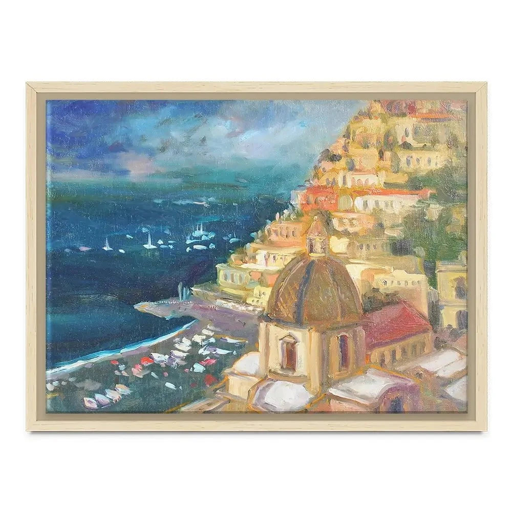 Lovely Coastal View Canvas Print Lovely Coastal View Canvas Print wall art product Allayn Stevens