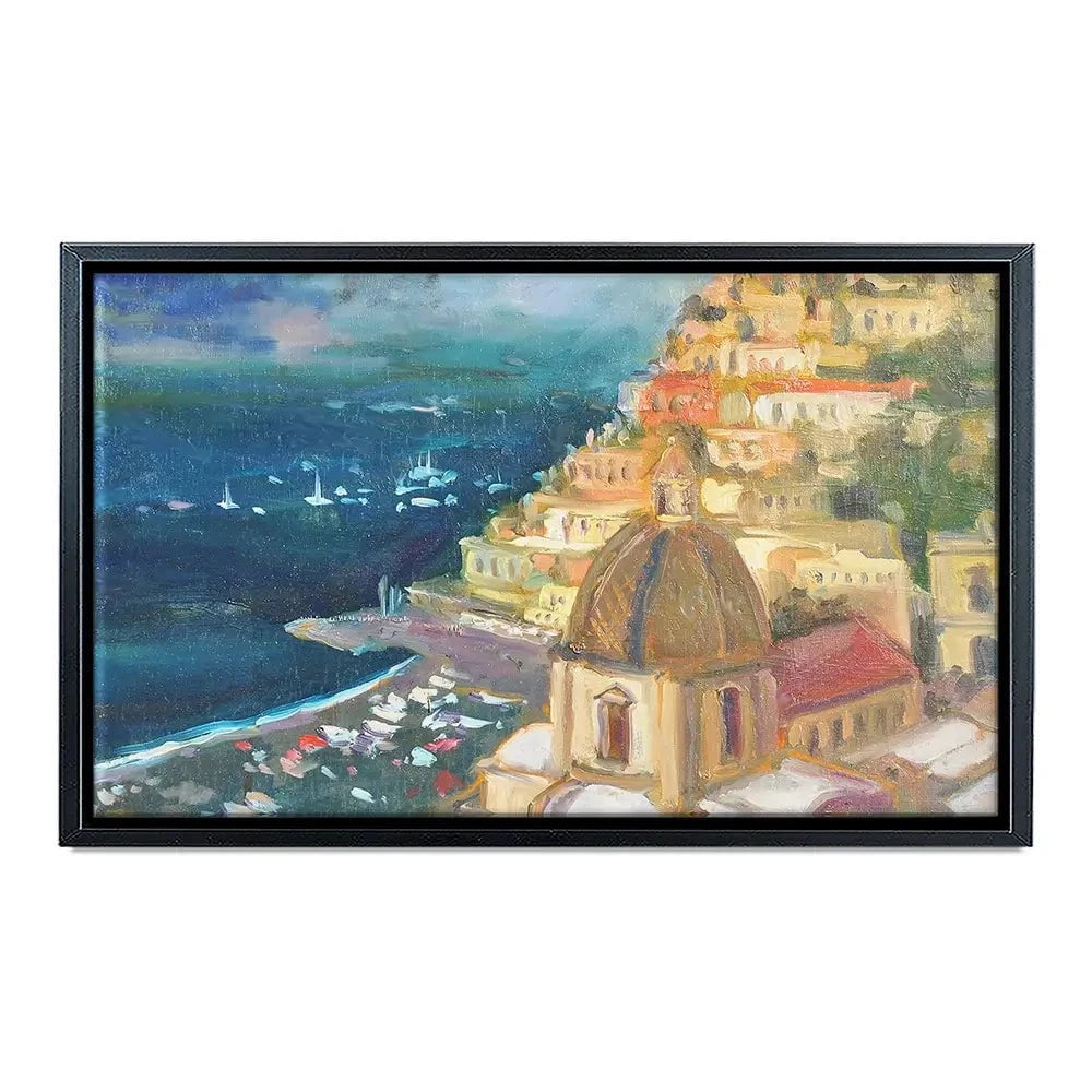 Lovely Coastal View Canvas Print Lovely Coastal View Canvas Print wall art product Allayn Stevens