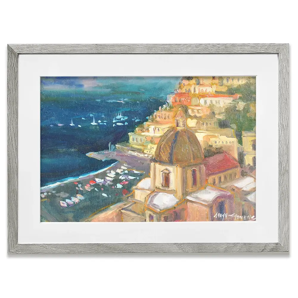 Lovely Coastal View Framed Art Print Lovely Coastal View Framed Art Print wall art product Allayn Stevens