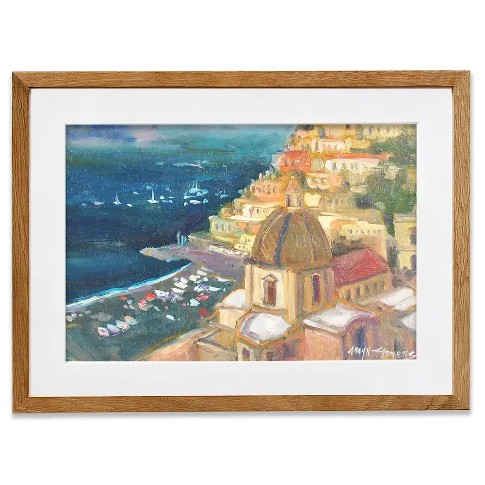 Lovely Coastal View Framed Art Print Lovely Coastal View Framed Art Print wall art product Allayn Stevens